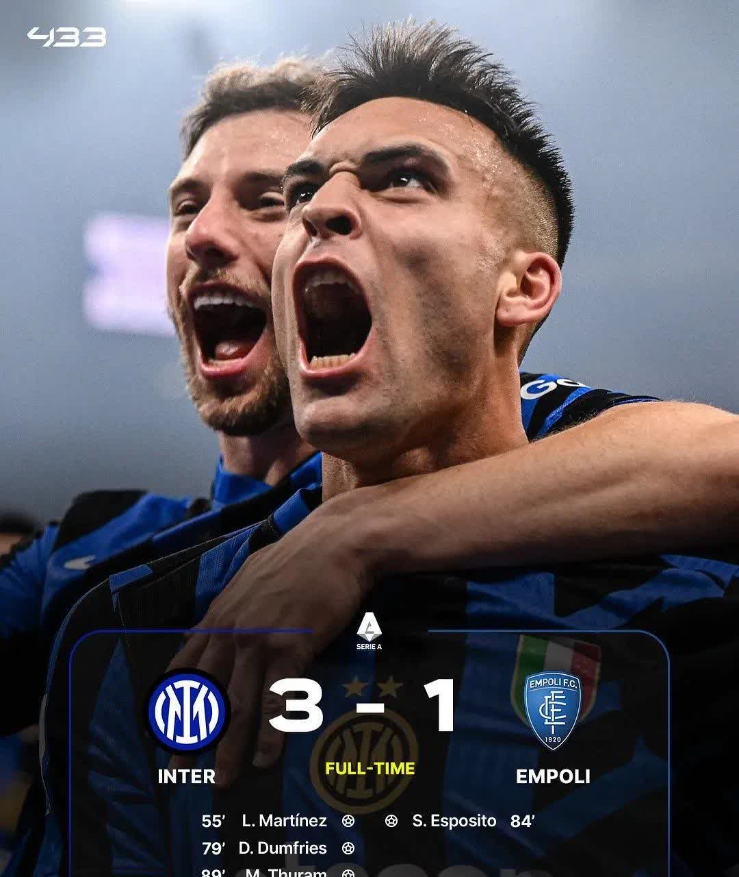 国际米兰客场告负，战绩岌岌可危