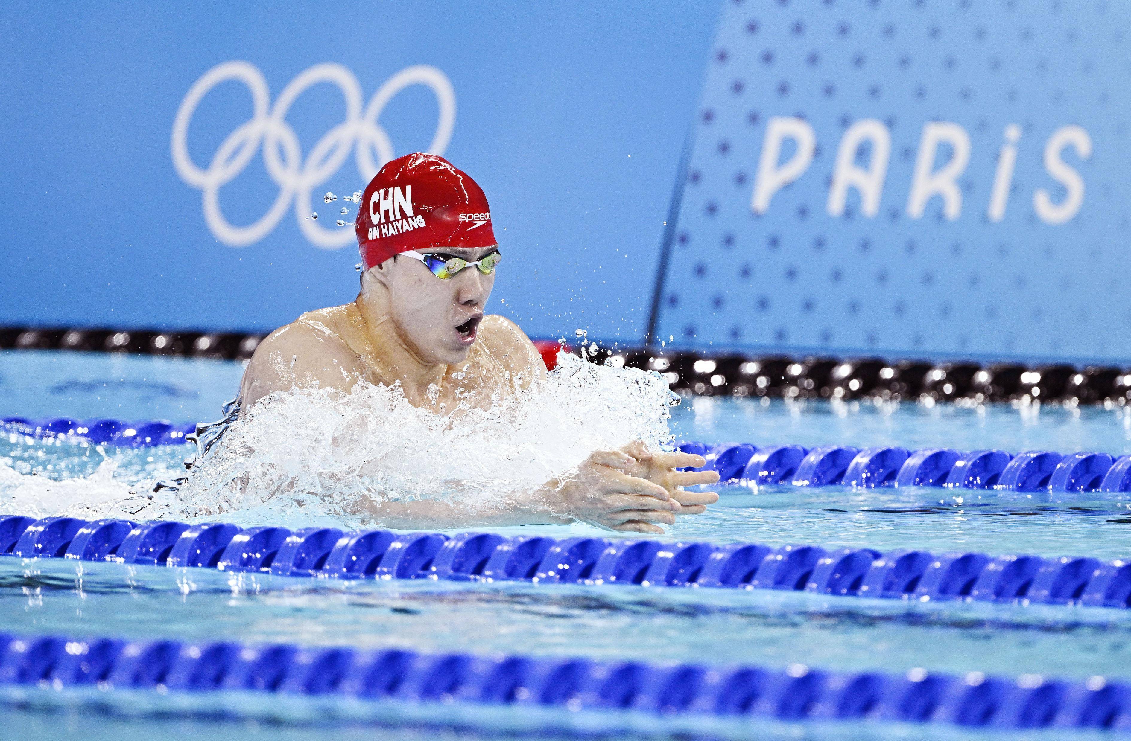 中国运动员突破游泳世界纪录 中国运动员突破游泳世界纪录